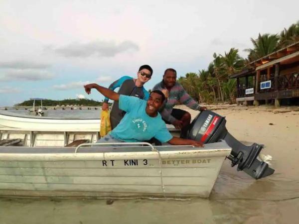 فيلا Mana Lagoon Backpackers المظهر الخارجي الصورة