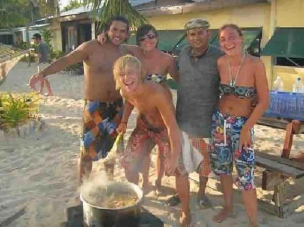 فيلا Mana Lagoon Backpackers المظهر الخارجي الصورة